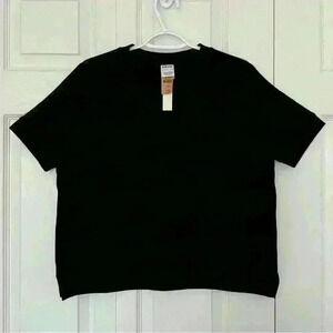 PINK VS Oversized Black T Shirt